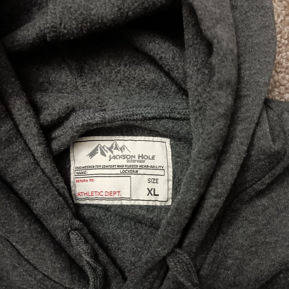 Dark gray Jackson Hole hoodie